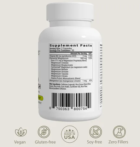 Vista 6 de BIOptimizers - Paquete de suplementos P3-OM (60 cápsulas) y Magnesium Breakthrough 4.0 (60 cápsulas)