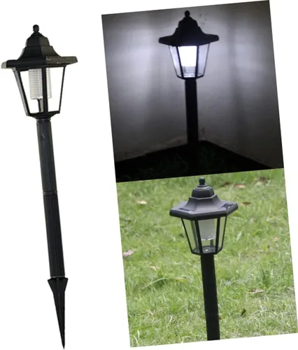 Vista 2 de Angoily Lar - Luces LED para pasarelas, paquete de 2 luces solares para jardín al aire libre, patio, patio impermeable
