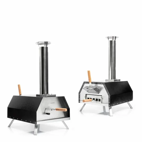 Vista 16 de Horno para Pizza de Pellets con Accesorios Pizzahven InnovaGoods