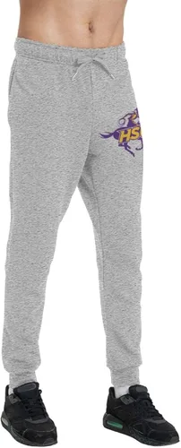 Vista 5 de Hardin-Simmons University Logo Men's Long Sport Pants Casual Jogger Sweatpants