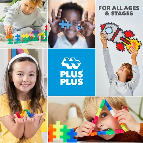 Vista 6 de PLUS PLUS Juego de construcción para niños y niñas