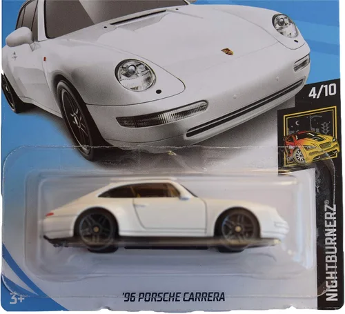 Vista 2 de Hot Wheels Nightburnerz 4/10 [Blanco] '96 Porsche Carrera 155/250
