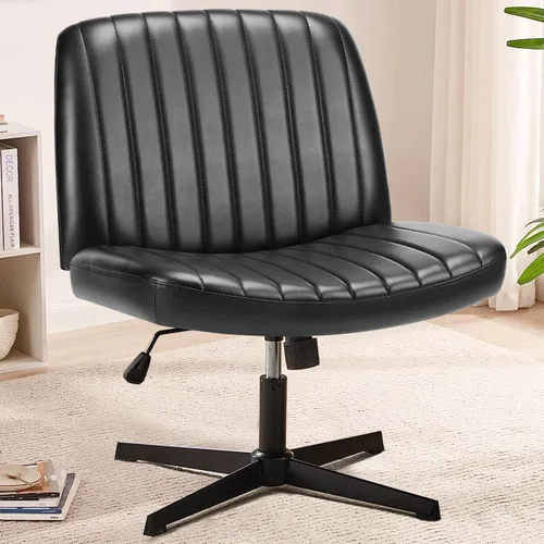 Vista 19 de OLIXIS Silla cruzada con ruedas, silla de tocador, escritorio de oficina en multicolor/fantasía (Inky)