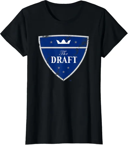 Vista 10 de H2H The Draft Fantasy Camiseta de fútbol, Negro