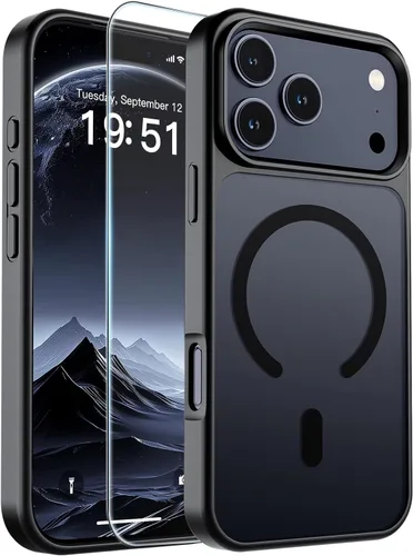 Vista 123 de SUPFINE Funda magnética para iPhone SE 2022 (3ª)/2020 (2ª), iPhone 8 (compatible con MagSafe) (protección contra caídas de grado militar), funda