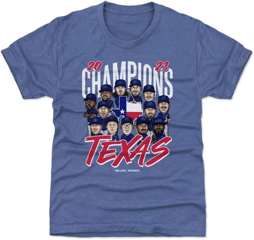 Vista 2 de 500 LEVEL Camiseta juvenil Texas Baseball Champions 2023