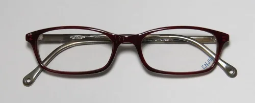 Vista 2 de Disfruta 2702 para las señoraslas mujeres Diseñador Lleno Forma Barata Adulto Tamaño Gafas de ModaGafas 51-17-140 Borgoña