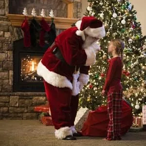 Vista 2 de PHANTASIM Conjunto de disfraz de Papá Noel para adultos, traje de terciopelo de lujo, 10 piezas