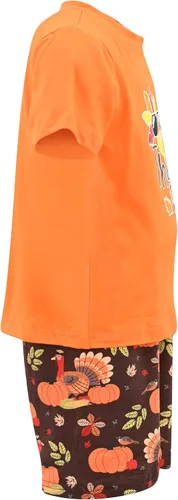 Vista 5 de Unique Baby Conjunto de ropa de Acción de Gracias para niños de 2 piezas