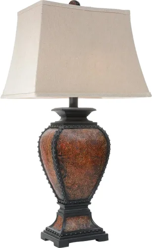 Vista 6 de Black Forest Decor Lámpara de elevación con asta de venado de cabaña - Lámpara rústica de cabaña con globo de vidrio sembrado