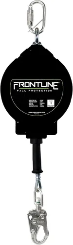 Vista 8 de Frontline RPG10' Cable SRL con extremo de gancho de presión de acero Cable de acero galvanizado de 3/16 pulgadas Ligero, duradero Ojo
