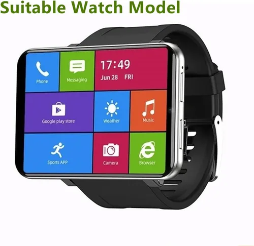 Vista 3 de Wrist Strap Replacement Strap Smart Watch Accesseries For 2.86" screen DM100 LEMFO Strap width 32MM with disassembly tool
