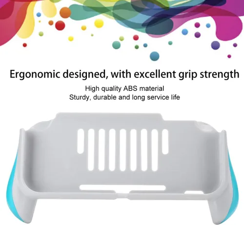 Vista 4 de Qinlorgo Game Controller Grip Ligero Excelente Grip Strength Fácil de instalar Material ABS Cubierta de llave para Switch Lite para Switch Lite