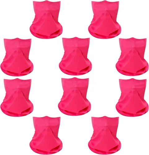 Vista 21 de Mascarillas de Polaina para el Cuello, Bufanda en Tubo, Bandanas Sin Costuras, Pañuelos para el Rostro, Cubierta Multiusos para la Cabeza