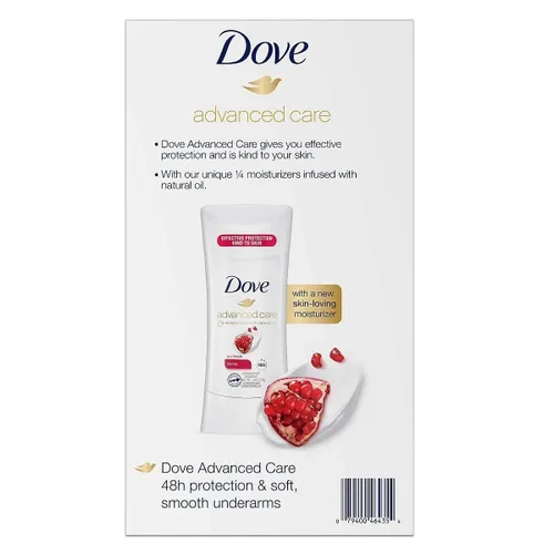 Vista 2 de Dove Advanced Care Antitranspirante, 2.6 onzas (paquete de 4)