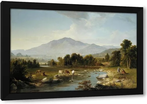 Vista 3 de ArtDirect High Point; Shandaken Mountains (1853) - Póster impreso de museo sin marco de 10 x 7 pulgadas, listo para enmarcar por Asher Brown Durand