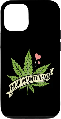 Vista 28 de High Maintenance Weed Cannabis Pocket 420 THC Stoner Gift Case for iPhone 17