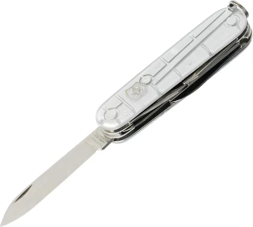 Vista 4 de Victorinox Climber Swiss Army Knife, 14 Function Swiss Made Pocket Knife with 2 Blades, Corkscrew and Screwdriver