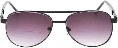 Vista 3 de Gudzws Gafas de lectura bifocales para el sol, gafas de lectura y gafas de sol, unisex