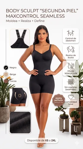 Body MaxControl Short Seamless de INFINITE SEAMLESS