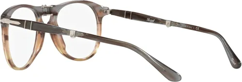 Vista 5 de Persol PO9714VM Pilot - Marcos para gafas graduadas para hombre HavanaDemo Lens