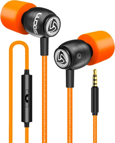Vista 25 de Auriculares con cable Ludos Clamor, auriculares intraaurales, 5 años de garantía, auriculares con micrófono, auriculares con aislamiento de ruido