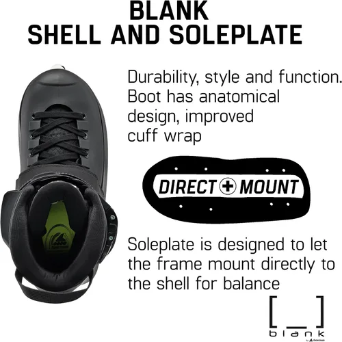 Vista 3 de Rollerblade Patines en línea para adulto unisex, ideales para fitness