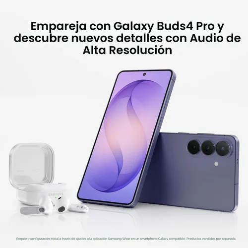 Vista 9 de Samsung Galaxy S26, teléfono inteligente Android desbloqueado, 256GB, potente procesador, Galaxy AI, visualización inmersiva, batería duradera