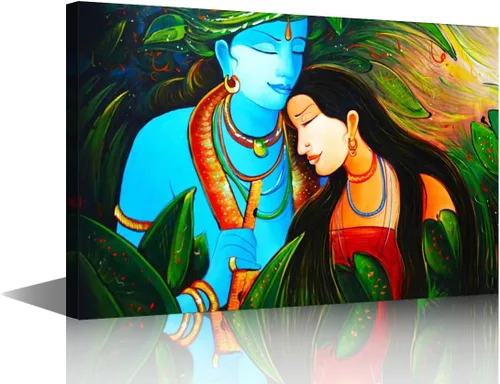 Vista 28 de Lienzo decorativo de pared para sala de estar, cuadros de dios hindúes, obras de arte modernas, decoración giclée, pósteres e impresiones de madera