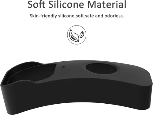 Vista 3 de LEFXMOPHY Fundas para cámara compatibles con Blink Video Doorbell, silicona negra, impermeable, piel protetiva