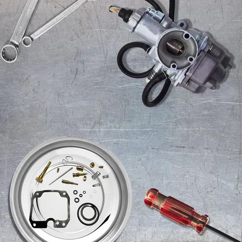 Vista 7 de Kit de carburador para Yamaha Tri Moto 200/225 - Kit de reconstrucción de carbohidratos limpios, Jets/juntas/Clips/Agujas/O-Rings- Reemplazo