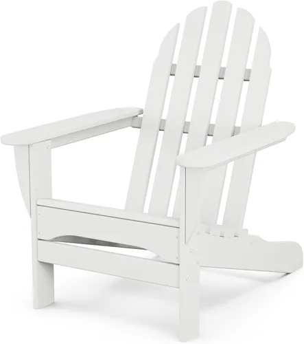 Vista 13 de POLYWOOD AD4030AR Silla clásica Adirondack para exteriores, polietileno, Aruba
