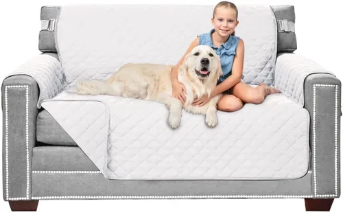 Vista 51 de Sofa Shield - Funda para sofá Loveseat con correa patentada, protector de cojín, funda reversible diseñada en EE. UU. resistente a manchas