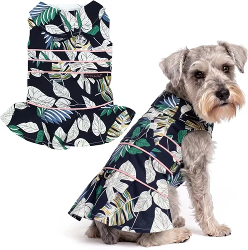 Vista 61 de Parisian Pet Chambray - Vestido para perro - Ligero sin mangas para perro, niña, talla XS Chambray en general