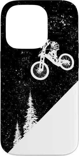 Vista 17 de Funda para bicicleta de montaña para iPhone 16, descenso, BTT, vintage, para ciclismo de montaña