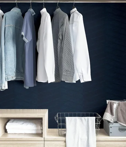 Vista 4 de Scott Living SLS3979 - Papel tapiz para despegar y pegar, color azul