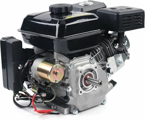 Vista 9 de Futchoy motor eléctrico 3600RPM de la gasolina del motor del eje lateral del comienzo del motor de gas 7.5HP HVO usado para el desgarrador