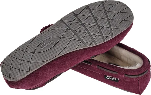 Vista 6 de Clarks Mocasines de gamuza para mujer para interiores y exteriores