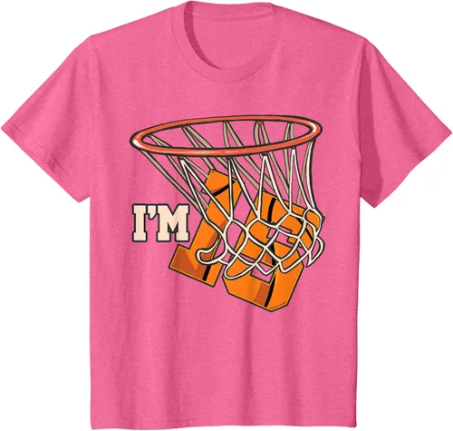 Vista 59 de Camiseta número 15 con temática de baloncesto para fiesta de cumpleaños, Negro, S