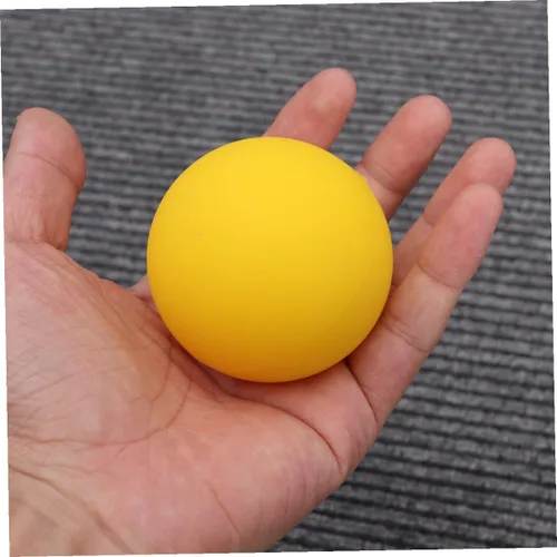Vista 8 de Mipcase Bola de masaje de yoga de silicona para rodillo muscular y liberación miofascial rodillo trasero extra firme para terapia física y alivio