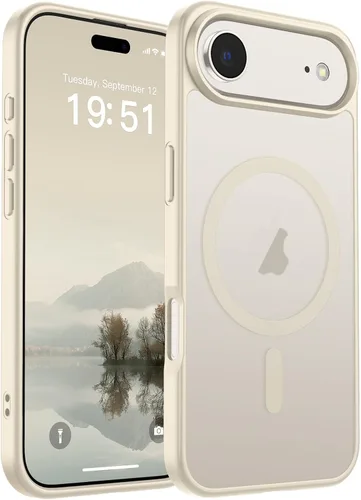 Vista 233 de SUPFINE Funda magnética para iPhone SE 2022 (3ª)/2020 (2ª), iPhone 8 (compatible con MagSafe) (protección contra caídas de grado militar), funda