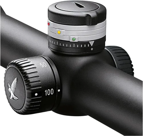 Vista 3 de Swarovski Mira telescópica de torreta balística Z5 3.5-18x44 con retícula de 4W For hunting, High Precision Optics, Ballistic Turret, Side