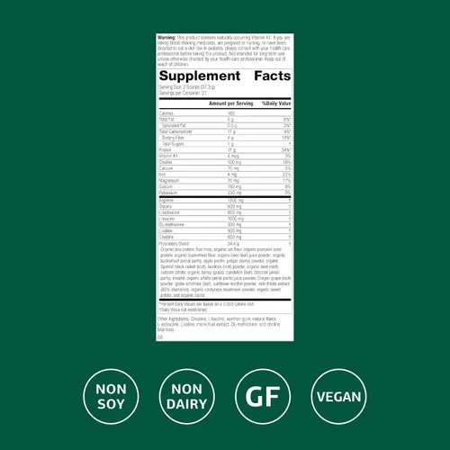 Vista 2 de Standard Process SP Detox Balance Chai - Limpieza desintoxicante con proteína de guisante, hierro, magnesio y colina, vegano, sin lácteos y sin
