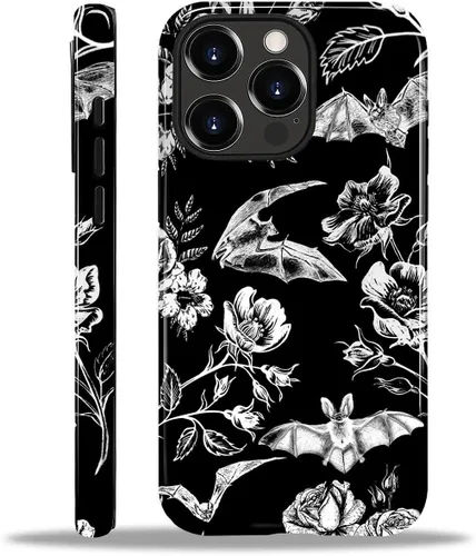 Vista 135 de Funda para iPhone 11, resistente híbrida 2 en 1, protección completa contra golpes con acabado brillante, diseño de collage de tela a cuadros