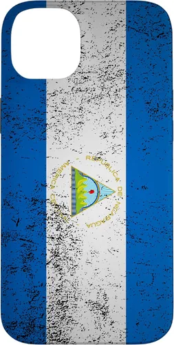 Vista 15 de Funda de regalo para iPhone 17 con diseño de bandera de Nicaragua de Grunge