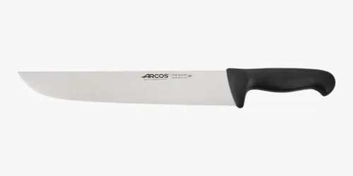 Vista 10 de Arcos Cuchillo de carnicero Range de acero inoxidable nitrum de 7 pulgadas. Cuchillo para carne. Mango azul de polipropileno. Sistema