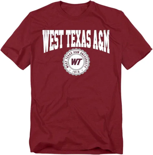 Vista 144 de Colección 2 de camisetas unisex para adultos con sello universitario