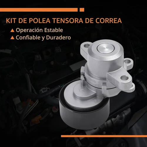 Vista 3 de Tensor automático de correa con polea 39155, para Nissan Altima (3.5L V6 solamente) 2007-2012, para Maxima Murano 2009-2014, para Quest 2011-2012