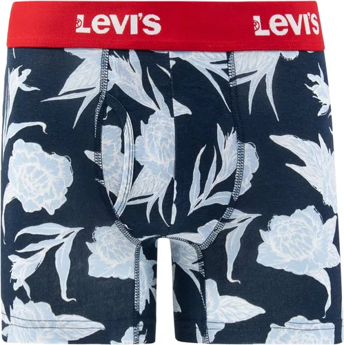 Vista 2 de Levi's Calzoncillos tipo bóxer para hombre, algodón elástico transpirable para hombre, paquete de 3