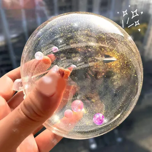 Vista 3 de 1 pieza de burbujas creativas de nanocinta, múltiples métodos de juego para el desarrollo intelectual, nano cinta de amasar, doble cara nano
